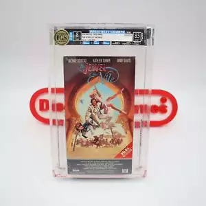 VHS - THE JEWEL OF THE NILE -IGS GRADED 8.0 BOX & 8.5 SEAL NEW & Factory Sealed! - Picture 1 of 10