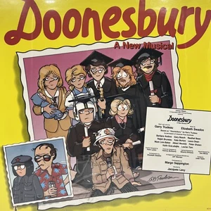 Various – Doonesbury A New Musical LP 1983 SEALED!! MCA-6129 Pop Rock Saw Cut - Picture 1 of 9
