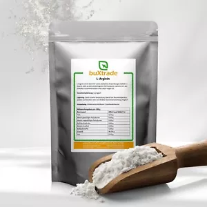 100g | L-Arginin Base Pulver | L Arginin | Aminosäure | Buxtrade - Bild 1 von 1
