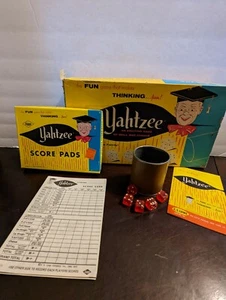 1956 (?) Original Yahtzee Dice Game, E.S. Lowe Co #950 - PLEASE READ DESCRIPTION - Picture 1 of 8