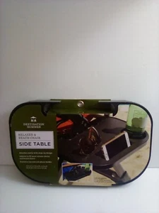 Side Table, Relaxer & Beach Chair Side Table Black - Picture 1 of 2