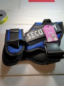 ORINCI UPGRADE HEAVY DUTY DOG HARNESS (L) BLUE NWT - Picture 1 of 3