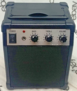 RARE - RESTORATION HARDWARE 2009 MINI MP3 BLACK AMPLIFIER PHONE SPEAKER- W/ Cord - Picture 1 of 11