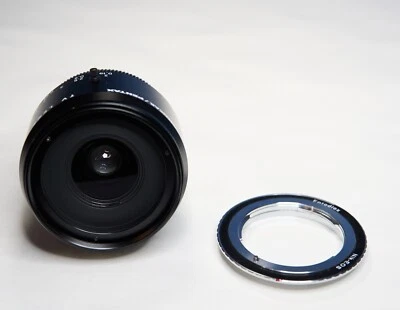 Pentax/Cosmicar 35mm lens Nikon F mount; Sony E adapter Y3528 - Image 1 of 4