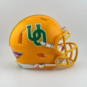 Oregon Ducks CUSTOM Yellow 1994-1998 Throwback Mini Football Helmet - Picture 1 of 3
