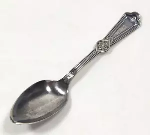 Holmes Booth & Haydens Silverplate A4 Spoon Small Oval 5.75 Inches Initials "LM" - Picture 1 of 4