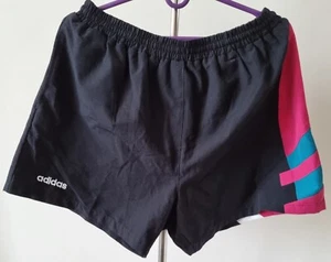 Vintage Adidas Originals retro black shorts size Large - Picture 1 of 5