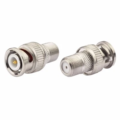 20-Pack F Female to BNC Male Connector Adapter for Surveillance Vedio CATV CCTV - Image 1 of 4