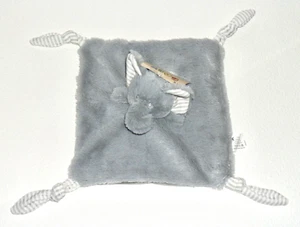 NEU * Elefant grau & weiß Hütte & Co Schmusetuch Schnuffeltuch Kuscheltuch - Bild 1 von 2