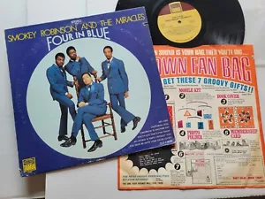 SMOKEY ROBINSON AND THE MIRACLES - Four in Blue 1969 MOTOWN TAMLA SOUL (Lp) - Picture 1 of 7