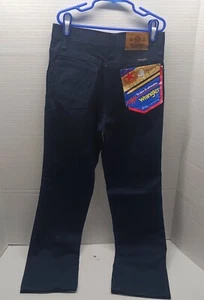Wrangler ESTUDIANTES PUERTO RICO Blue Uniform Pants - Boys 12 REG **RARE & NEW** - Picture 1 of 4