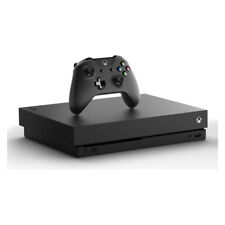 Microsoft Xbox One X 1Tb Black Console - Very Good Condition
