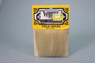 CA357 Woodland scenics diorama train Ho/N FG171 Herbe champ Field gras straw - Photo 1/3