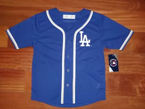 Kids/Youth 4-18 Los Angeles Dodgers MLB Royal Baseball Jersey - Picture 1 of 3