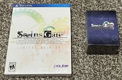 Steins;Gate PlayStation Vita El Psy Kongroo Edition SEALED PSV Limited Poster - Image 1 of 4