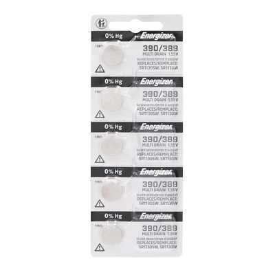 Energizer Silver Oxide Tearstrip Battery 390-389 TZ-Z2 (5 Pack) - Image 1 of 3