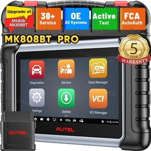Autel MK808BT Pro OBD2 Scanner Automotive Car Diagnostic Scanner Tool PK MK808 - Picture 1 of 20