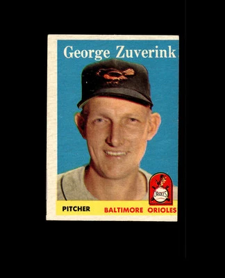 1958 Topps 6 George Zuverink POOR #D1,396331 - Image 1 of 2