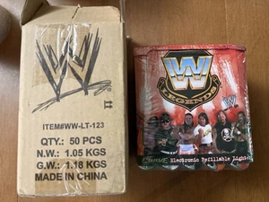 SEALED WWE WWF Legends 50 REFILLABLE Lighters Box 2011 WCW LJN Hasbro Wrestling - Bild 1 von 9