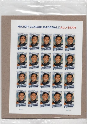 Scottt #5608 Yogi Berra New York Yankees Sheet of 20 Forever Stamps - Sealed - Image 1 of 3