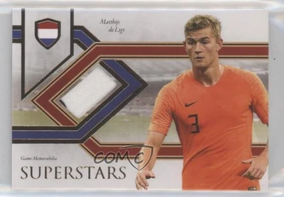 2021 Futera Unique World Football Superstars Relics /43 Matthijs de Ligt #SS05 - Image 1 of 2