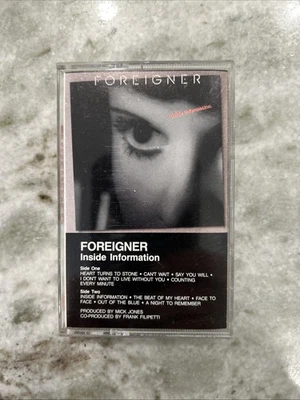 Foreigner Inside Information (Cassette, 1987) Great Condition! 7-81808-4 - Image 1 of 3