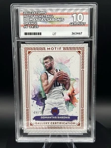 2023-2024 Topps Motif Domantas Sabonis Gallery Certification /25 ACE 10 - Bild 1 von 4