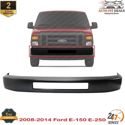 Parachoques delantero Pantaible acero para Ford E-150 E-250 2008-2014 Foto 1 de 4