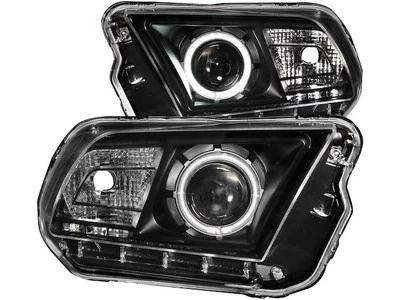 For 2010-2014 Ford Mustang Headlight Set Anzo 45286WQMD 2011 2012 2013 - Image 1 of 4