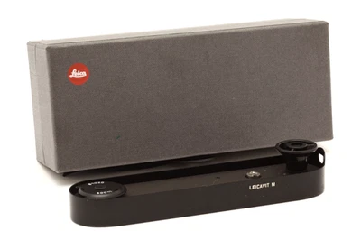 Leica Leicavit-M Black Paint Rapid Film Winder (MFR #14009) with Case #48791 - Image 1 of 4