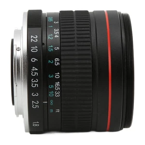 85mm F1.8 Large Aperture Full Frame Manual Focus Portrait Prime Lens AI Moun NEW - Imagen 1 de 12