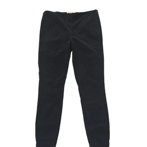 Tory Burch Black Corduroy Skinny Pants Women Size 31 - Picture 1 of 10