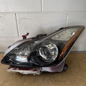 2010 2011 2012 2013 Infiniti G37 Coupe Headlight Xenon HID LH Left LH Driver OEM - Imagen 1 de 11