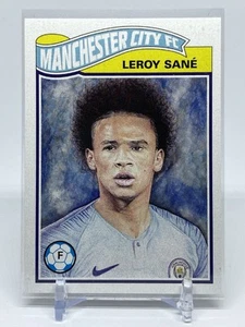 Leroy Sane Manchester City FC 2019 Topps Living Set UEFA Champions League #5 - Picture 1 of 2