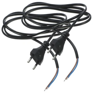 2 Pcs Stromkabel Netzkabel Für Gerät Austausch Des Elektrischen Steckers - Photo 1/12
