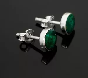 Fashion design silver earrings natural Eilat stone Israel ! Gift Jewelry & Love - Picture 1 of 1
