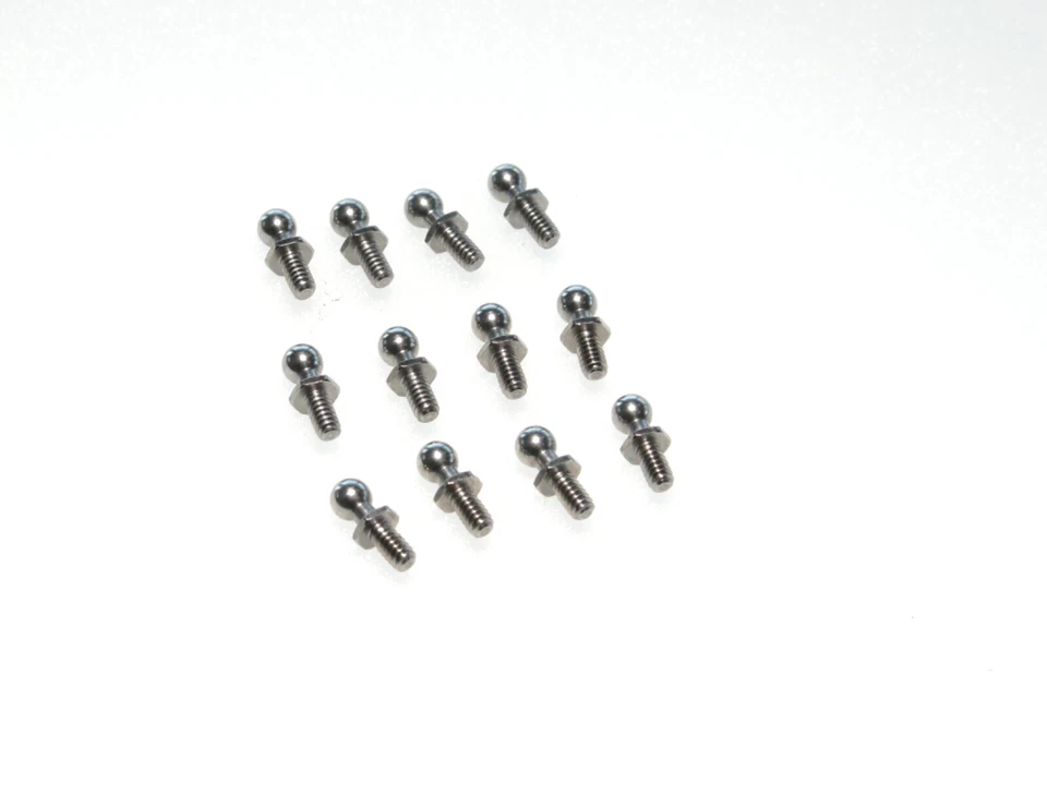 ASC6042 TEAM ASSOCIATED RC10 VINTAGE BUGGY METALLIC KIT TURNBUCKLE BALL SET - Image 1 of 1