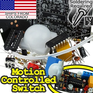 Pyroelectric Infrared (PIR) Motion Sensor Switch DIY [SOLDERING REQUIRED] - Picture 1 of 17