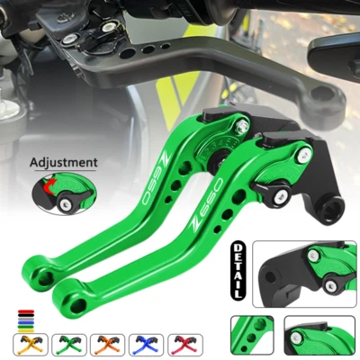 Para Kawasaki Z650 2017-2023 Z650RS 2022 2023 CNC Embrague de freno Manija Palancas Foto 1 de 4