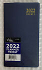 2022 WEEKLY Business Pocket Planner Agenda Calendar Appointment Book 4x6 3x6'