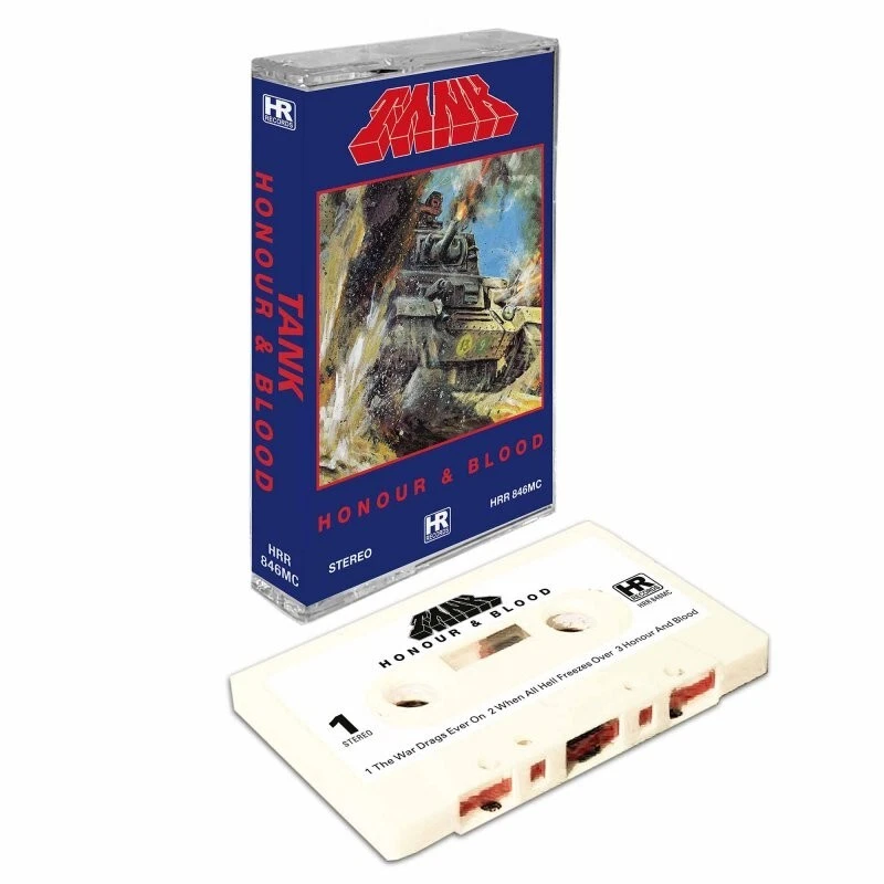 TANK Honour and Blood cassette nwobhm the damned punk heavy metal dri - Image 1 of 1