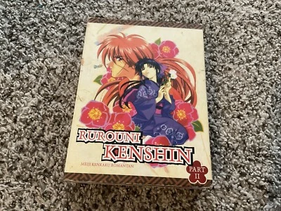 Rurouni Kenshin Meiji Kenkaru Romantan Part II 6 DVD Box Set Japan Anime Cartoon - Image 1 of 4