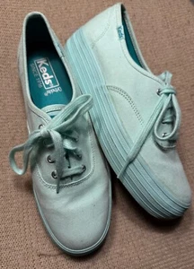 Keds Damen Triple Canvas Aqua Ortholite Triple Solids WF59094 Größe 6,5 Größe 37 - Bild 1 von 7