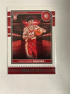 2024-25 Panini NBA Hoops Zaccharie Risacher Rookie #231 Atlanta Hawks RC - Picture 1 of 2