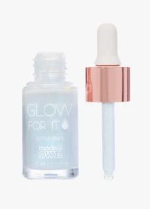 Models Own Glow for It Illuminator Blue Shimmer Glitter Drops 15ml - Yaas #1A320 - Picture 1 of 2