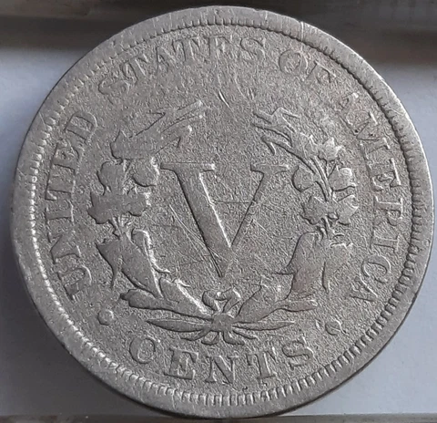 USA 5 Cents 1900 KM#112 Copper-Nickel Liberty Nickel (4020) Cover