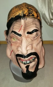 ADULT HALLOWEEN COSTUME MASK LATEX CONVICT COUNTY JAIL LARGE SIZE - Picture 1 of 7