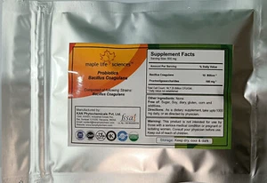 Probiotic blend of Bacillus coagulans 20 Billion CFU/GRAM High Quality 34 - Picture 1 of 2
