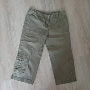 Caslon Women's Olive Green Cargo Pants Size 8 - Picture 1 of 11