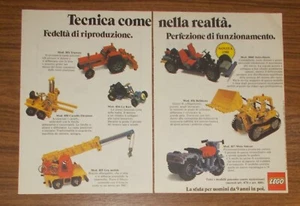 Seltene Werbung LEGO Technic 8860 Auto Chassis 855 Mobiler Kran 857 854 1980 - Bild 1 von 1